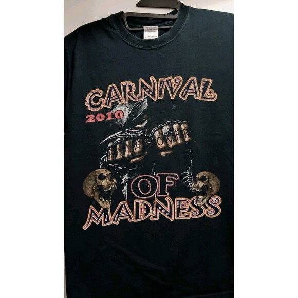 2010 Shinedown The Sound Of Madness Tour Sevendust Double Sided TShirt Small EUC - Picture 5 of 16